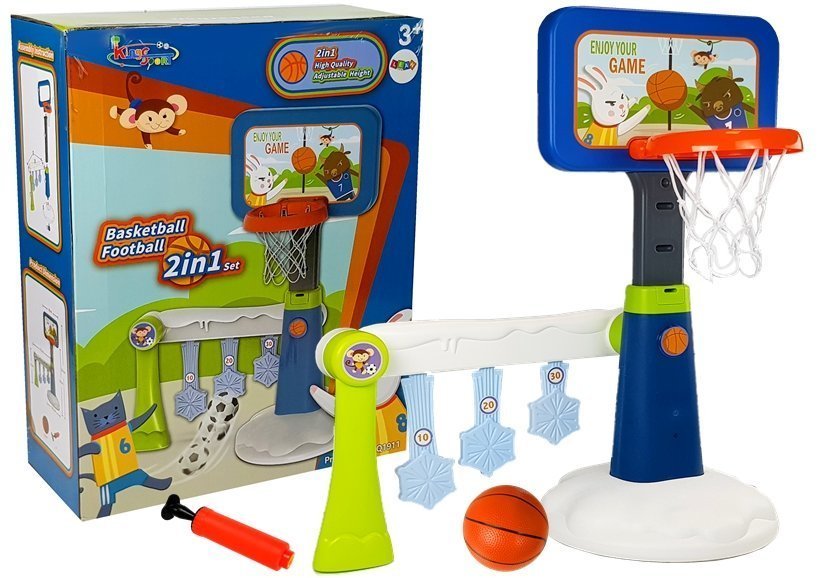 Mini košarkarska družabna igra 2v1