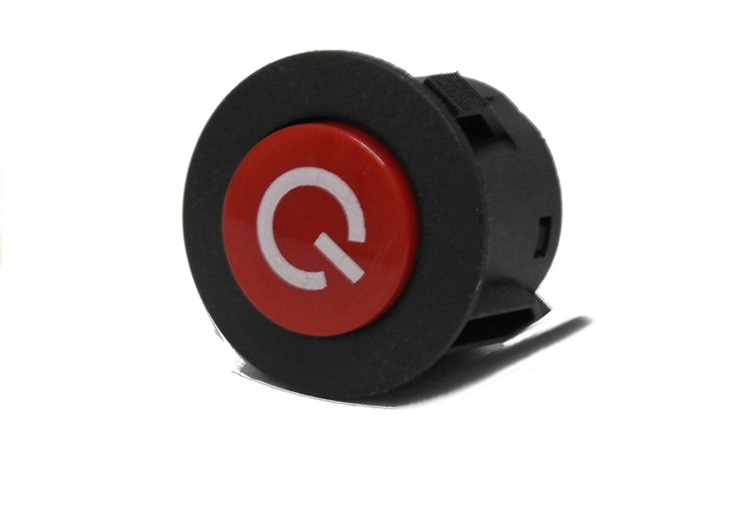 Stikalo za vklop in izklop za avto na akumulator 28 mm 3 pini