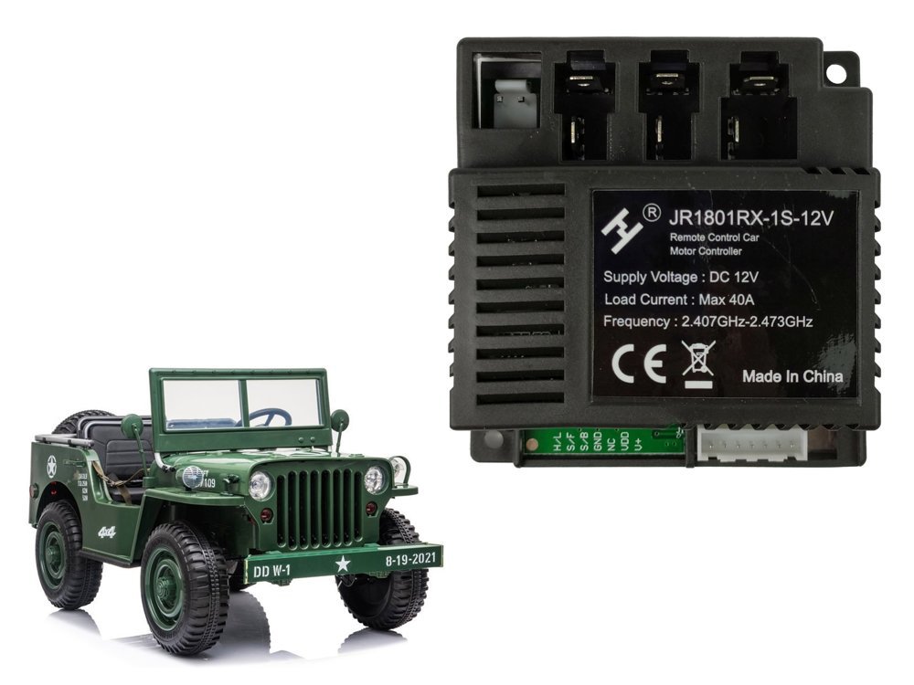 Krmilna enota za avto na akumulator JH101 JR1801RX-1S-12V