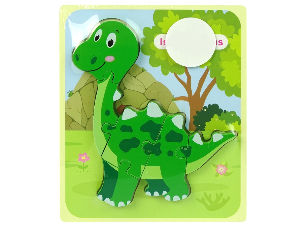 Lesene sestavljanke za najmlajše dinozaver