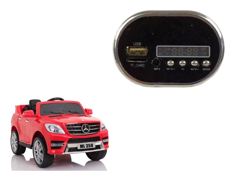 Glasbena plošča za avto na akumulator Mercedes ML350