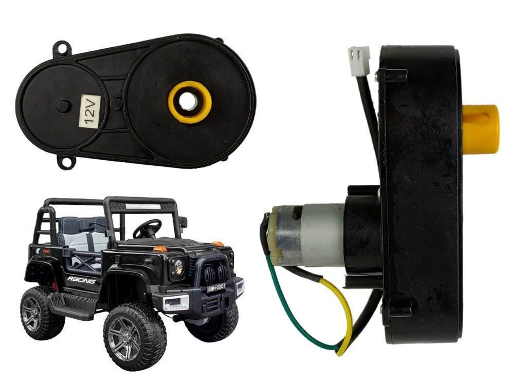 Motor z menjalnikom 12V 8000 RPM za avto na akumulator BBH-0001