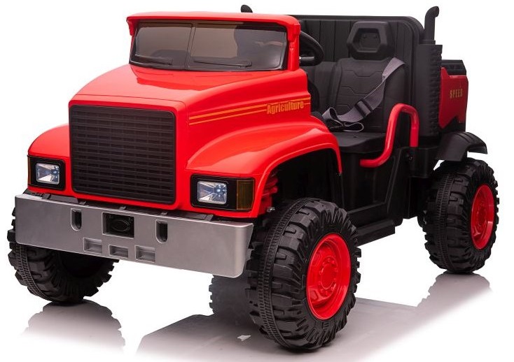 Avto na akumulator Farmer 4x4 rdeč