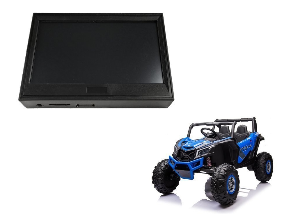 Glasbeni LCD zaslon za avto na akumulator XMX613 24V