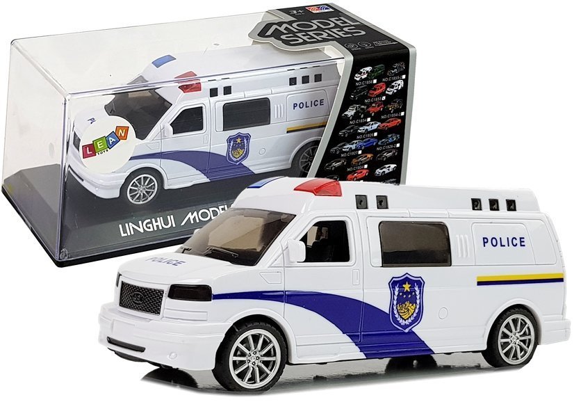 Policijski avto s povlečno vrvico
