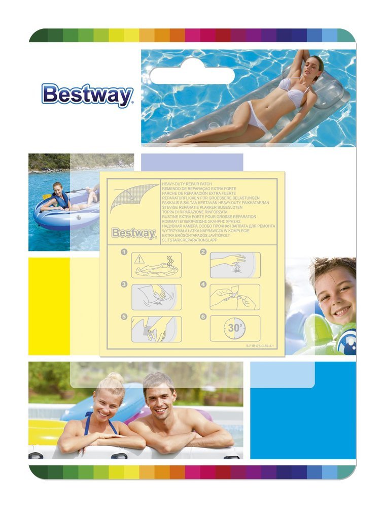 Bestway Vodotesni popravni obliži za napihljive izdelke