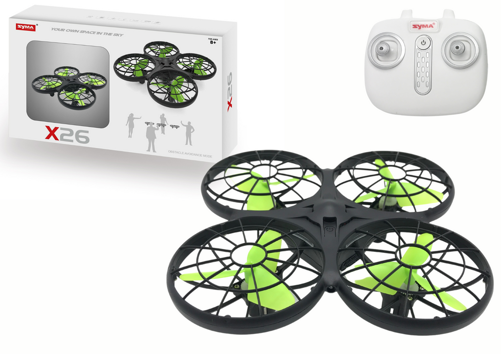 Dron X26 SYMA črn
