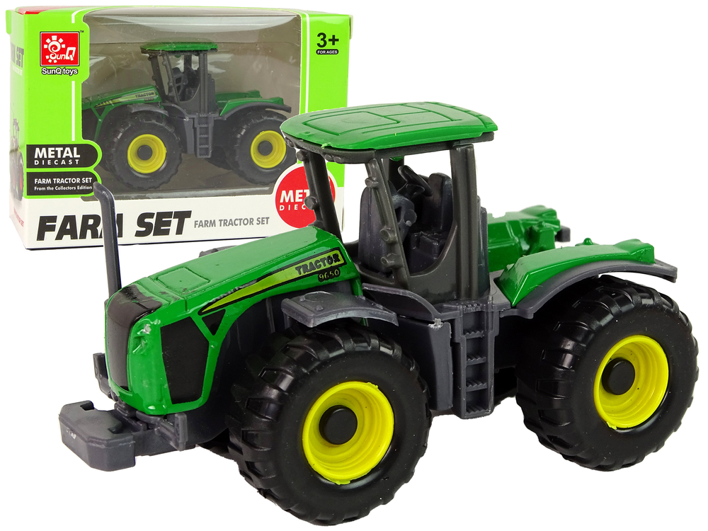 Kmečki traktor zelen