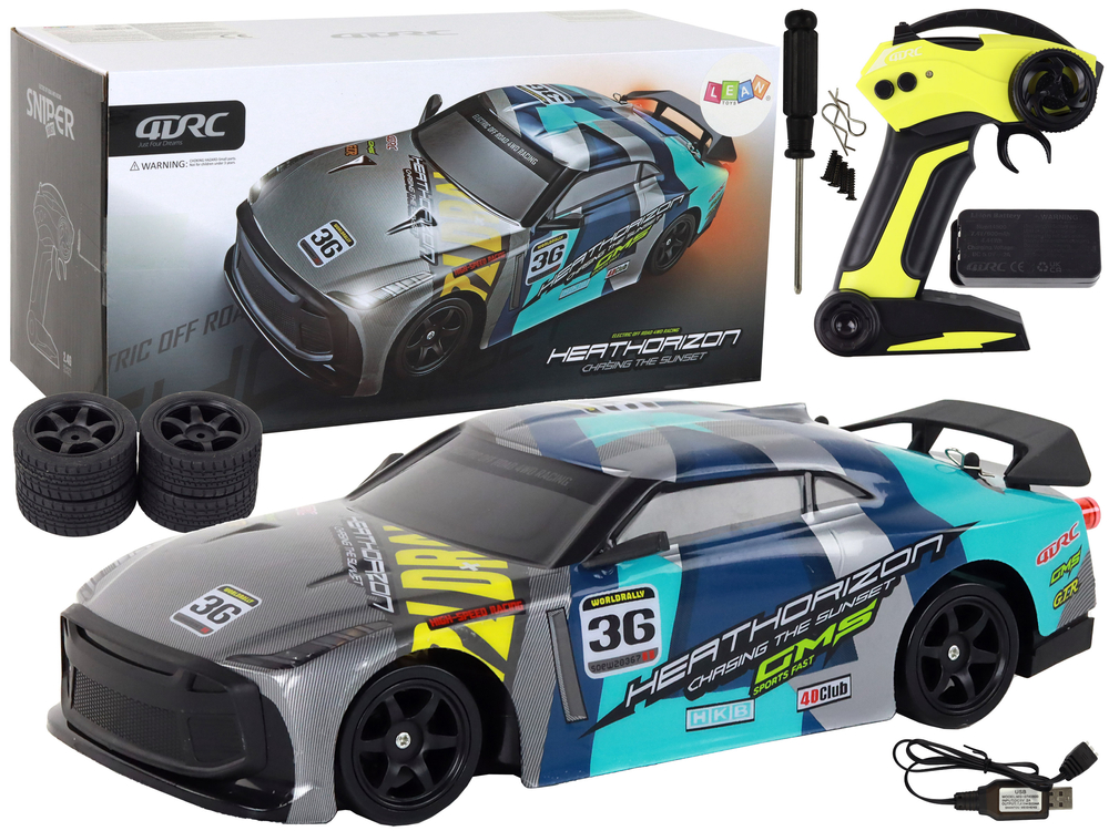 Športni avto na daljinsko upravljanje R/C 4x4 1:16