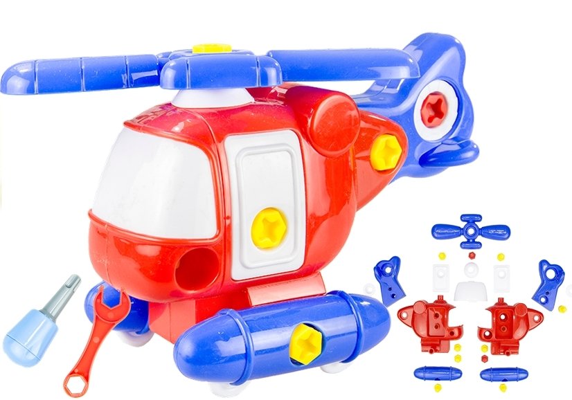 Konstrukcijski helikopter za otroke