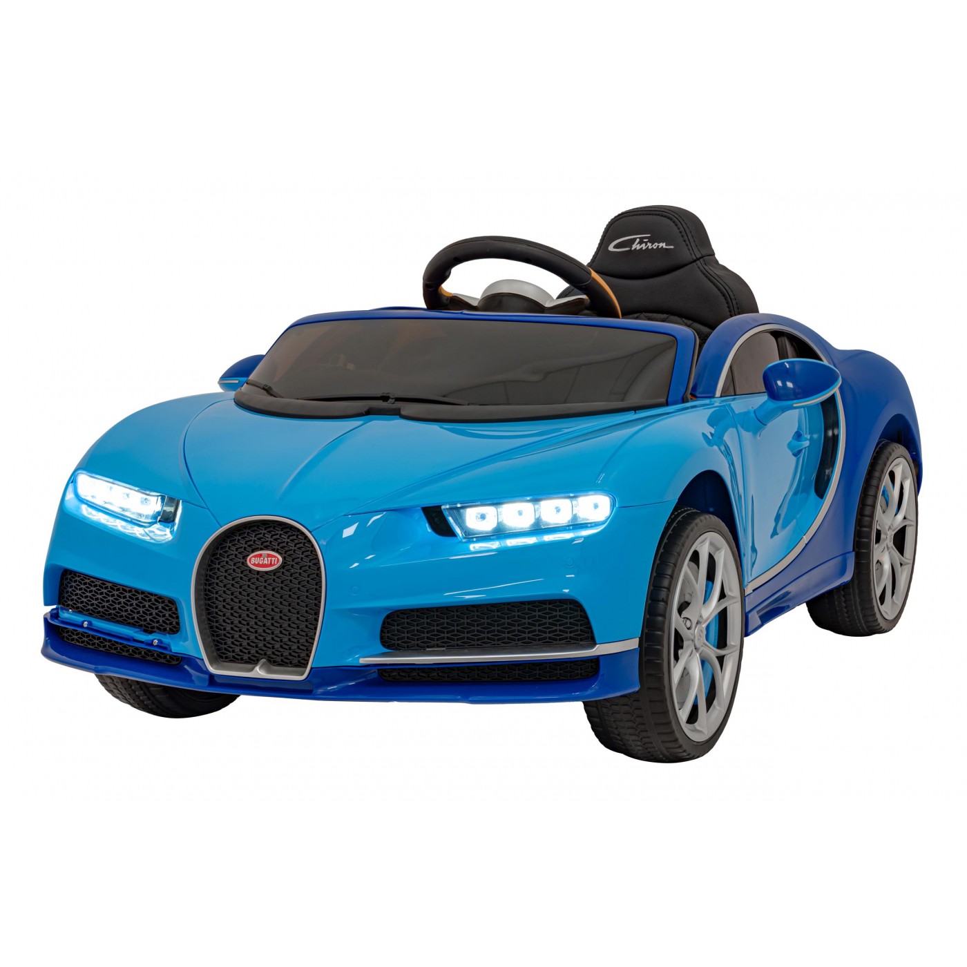 Avto na akumulator Bugatti Chiron modra