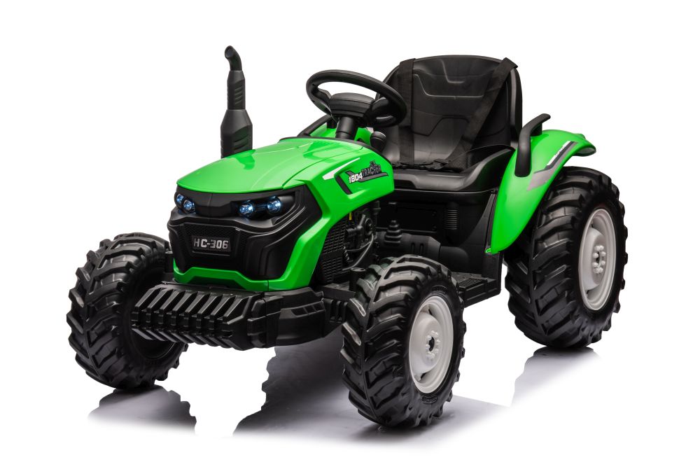 Traktor na akumulator HC-306 24V zelen