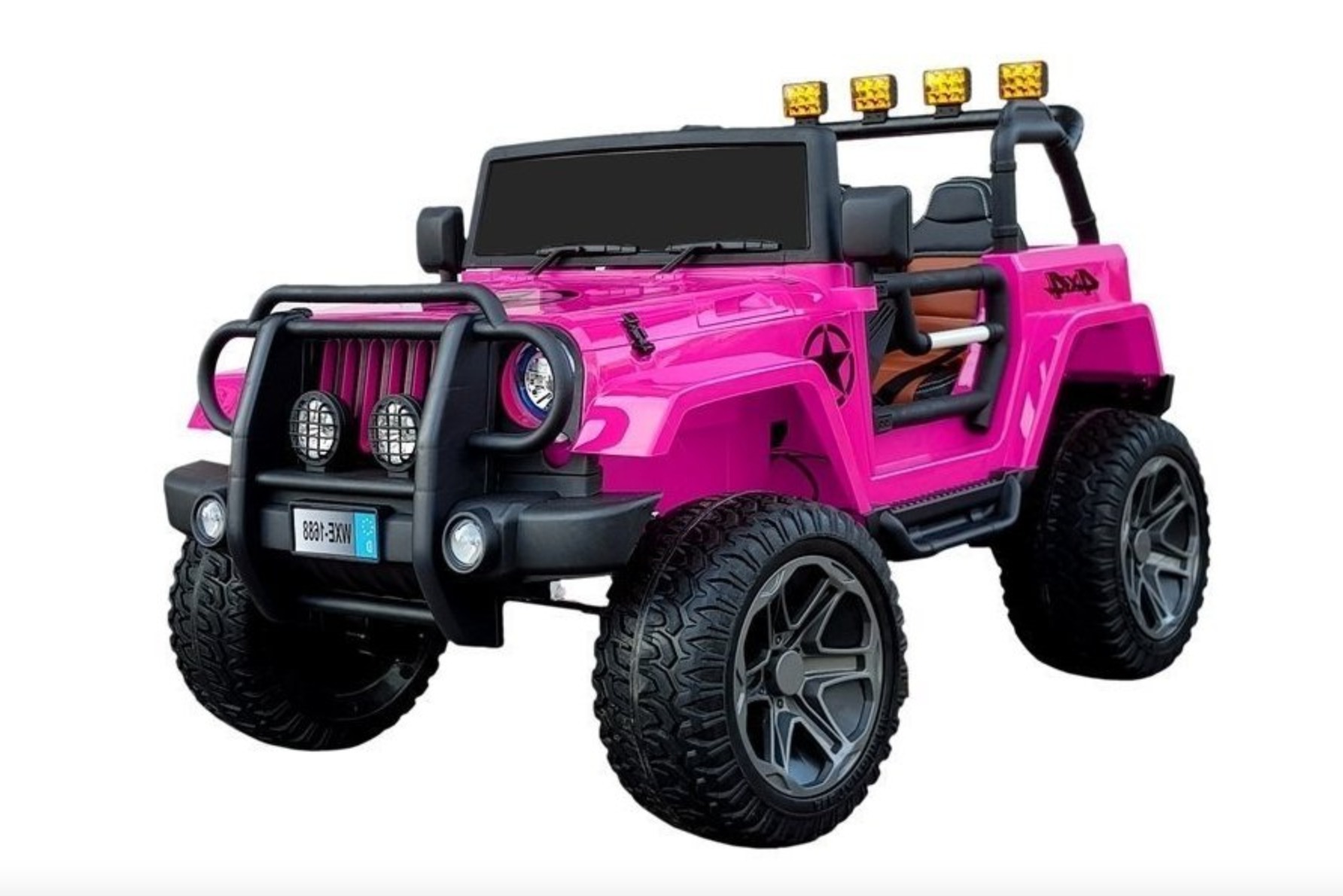 Avto na akumulator WXE-1688 STRONG 4x4 24V roza