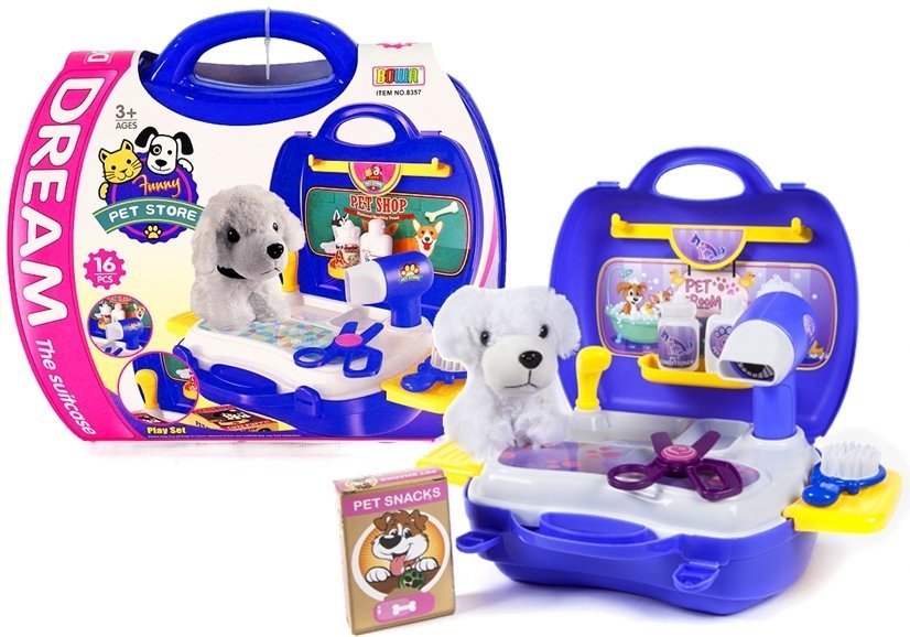 Frizerski set kuža v kovčku