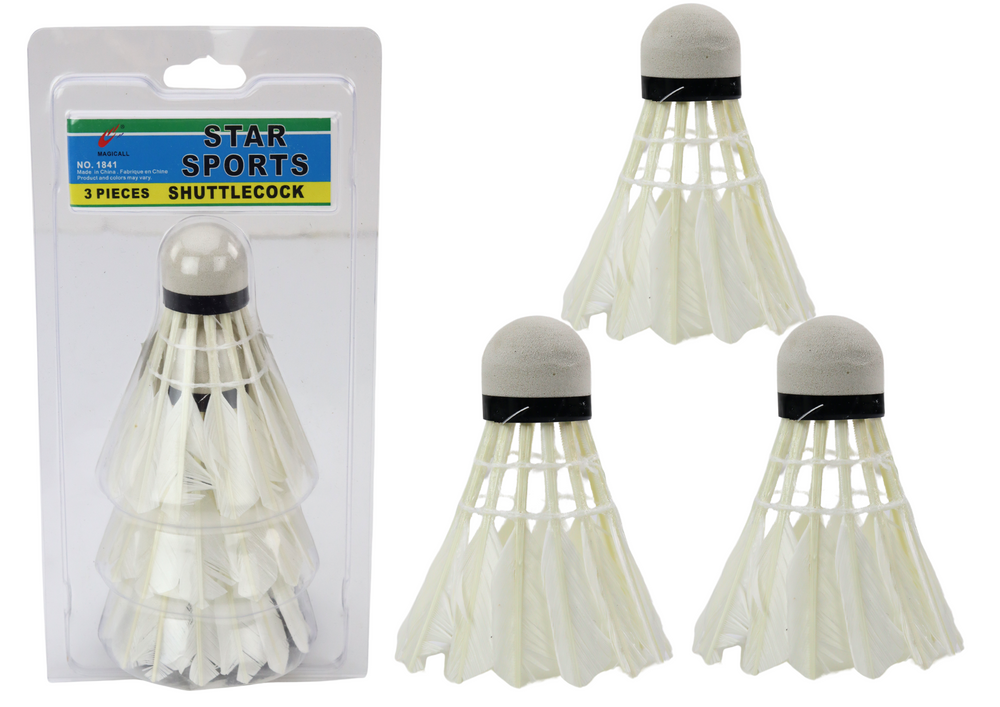 Komplet perjanih žogic za badminton 3 kos