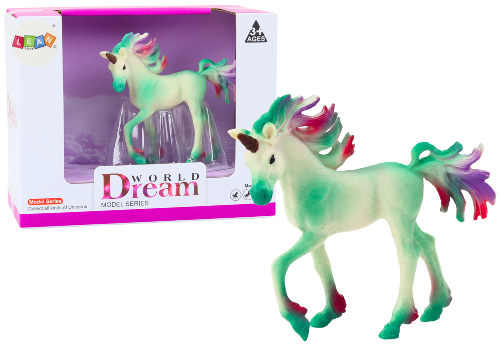 Zbirateljska figura Mali Enorog Zelen 8 CM