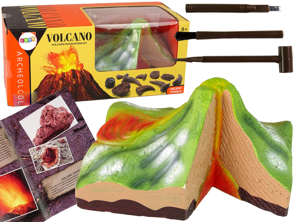 Izobraževalni set Vulkanjski izkopi