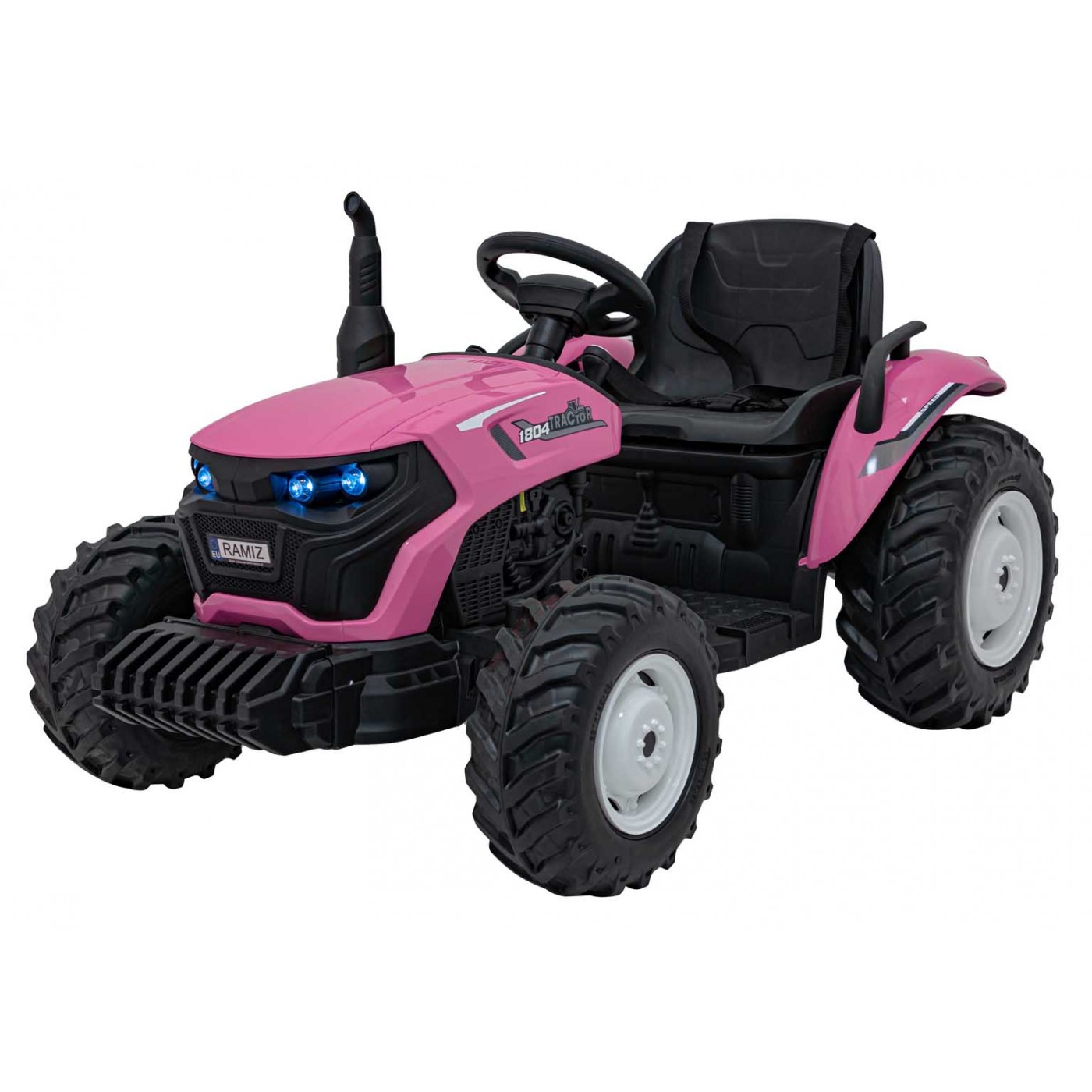 Traktor na akumulator GROW 1804 24V roza