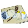 235203 2 puzzle s kostrou ptak
