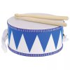 237966 bubinek modry s drevenymi palickami 20 cm