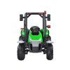 Dětský elektrický traktor s přívěsem 24V Blast 4x4 2x200W červený04