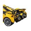 klocki auto sportowe zolte 422el