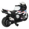 Dětská elektrická motorka BMW S1000RR bílo modrá07