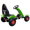 Duzy Gokart Pompowane Kola Zielony [36587] 1200