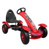 Duzy Gokart Pompowane Kola Czerwony [36598] 1200