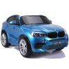 Elektrické autíčko BMW X6M lakované modré