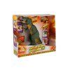 167126 1 dinosaurus tyranosaurus rex na baterie zeleny