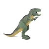 Dinosaur Tyrannosaurus Rex na baterije zelen