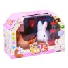 Interaktivní králík v košíku s příslušenstvím bílý6
