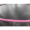 Zahradní trampolína 366 cm černo růžová3