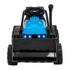 Dětský elektrický traktor G320 s radlicí modrý04