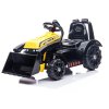 Dětský elektrický traktor G320 s radlicí žlutý1