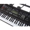 199878 3 keyboard s mikrofonem cerny