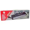 199878 5 keyboard s mikrofonem cerny