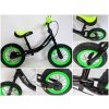 Otroški poganjalec R3 12" zeleno-črn
