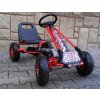 Go-kart na pedala G1 rdeč