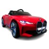 Avto na akumulator BMW i4 2,4 GHz rdeče