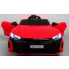 Avto na akumulator Audi E-Tron GT rdeče