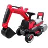Otroški bager na akumulator C3 rdeč