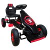 Go-kart na pedala G8 rdeč