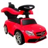 Otroški poganjalec Mercedes AMG C63 z zvočnimi učinki rdeč