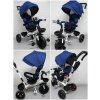 Tricikel T4 R-Sport s EVA kolesi temno modra