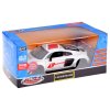 Športni kovinski avtomobilček Audi R8 LMS 1:32 z efekti