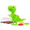 Dinosaur T-rex projektor + flomastri