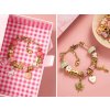 Set za izdelavo zapestnic Charmsy z biseri in obeski