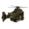 Vojaški reševalni helikopter 1:16 z učinki